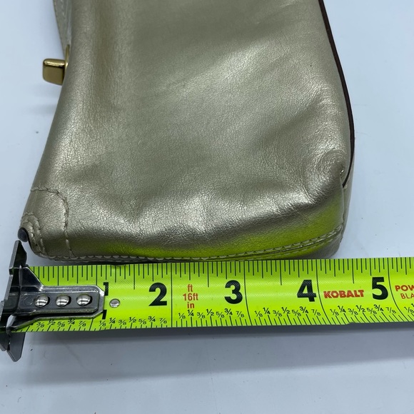 Coach Gold Wristlet - Picture 10 of 10